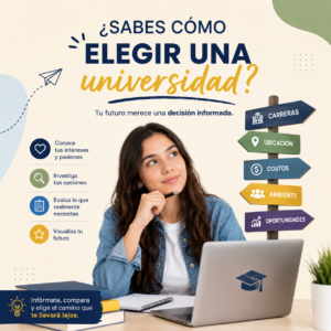 ¿Sabes cómo elegir una Universidad?